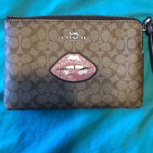 Authentic Coach wristlet